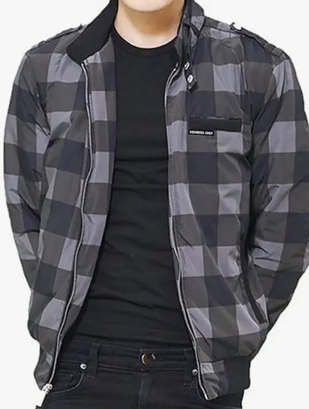 Members Only Classic Iconic Racer Jacket